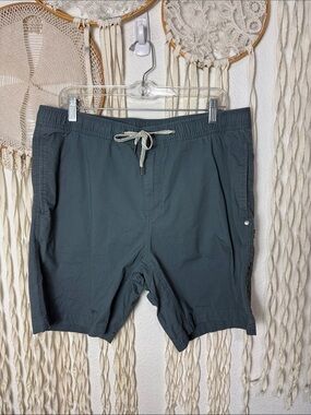 Vuori S #V370 Teal Ripstop Men's Shorts Size XL
